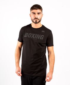 Футболка мужская Venum Boxing Venum Boxing VT T-Shirt черная L