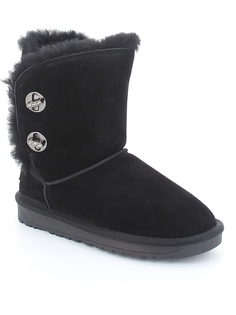 Угги женские Baden SN006-083 черные 37 RU