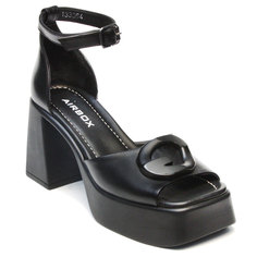 Босоножки женские Airbox 133364 черные 36 RU