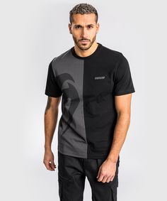 Футболка мужская Venum xGiant Splitx T-Shirt черная S