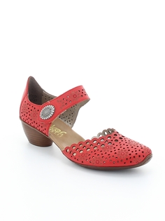 Туфли женские Rieker 43753-34 красные 5 UK