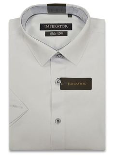 Рубашка мужская Imperator Corsica 4-k-sl. белая 43/178-186