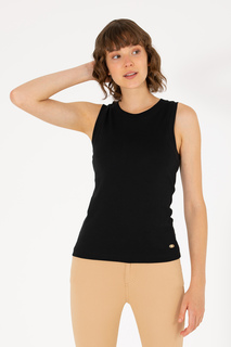 Майка женская U.S. POLO Assn. G082GL011-000-1589659-GEDDA-A черная XS