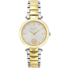 Наручные часы женские Versus Versace VSPHK0720 золотистые/серебристые