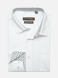 Рубашка мужская Imperator PT2000-W белая 44/178-186