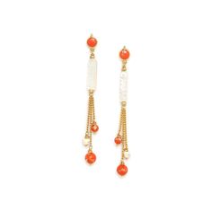 Серьги из бижутерного сплава с говлитом Nature Bijoux NB23.1-12-78173