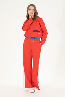 Спортивные брюки женские U.S. POLO Assn. G082SZ0OP-000-1581120-MIRGU-S красные XL