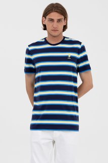 Футболка мужская U.S. POLO Assn. G081SZ011-000-1573059-TRAPAN синяя XL