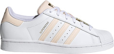 Кеды женские Adidas Superstar H03910 белые 4 UK