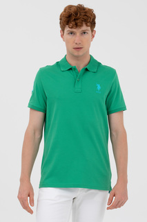 Футболка мужская U.S. POLO Assn. G081SZ011-000-1571241-JIROIY023 зеленая 3XL