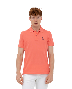 Футболка мужская U.S. POLO Assn. G081SZ011-000-1572929-TP04IY023 оранжевая 2XL