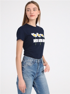 Футболка женская Апрель 1ЖДФК3784001 синяя 84/164