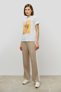 Брюки женские Baon B2923036 бежевые 2XL