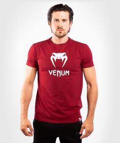 Футболка мужская Venum VENUM-03526-050 бордовая XL