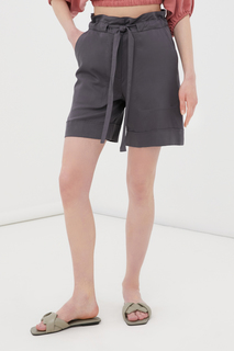 Шорты женские Finn Flare FSC13023 серые 2XL