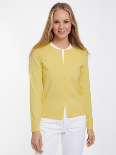 Кардиган женский oodji 63212568B желтый XS