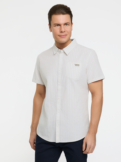 Рубашка мужская oodji 3L410151M бежевая 2XL