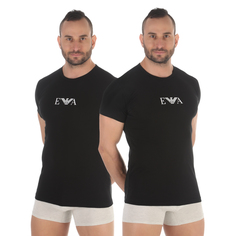 Комплект футболок мужских Emporio Armani 111267_CC715 черных L