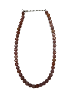 Бусы из ювелирной нити с агатом 44 см АМУЛЕТ 374914