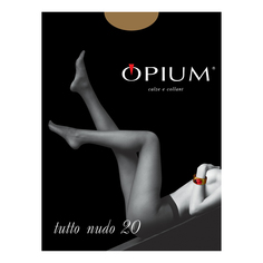 Колготки женские Opium коричневые 2