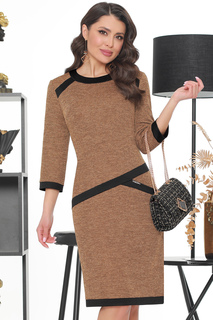 Платье женское DSTrend Ажиотаж желтое 54