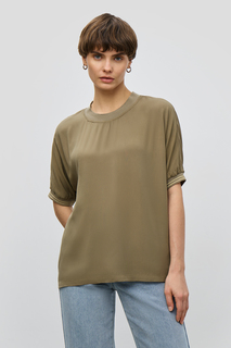 Блуза женская Baon B1923006 хаки XL