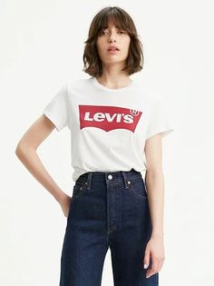 Футболка женская Levis 17369-0053 белая 48 RU Levis®
