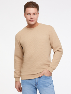 Свитшот мужской oodji 5B113004M-1 бежевый S