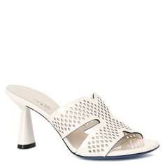 Шлепанцы женские Loriblu R8YD11 белые 39 EU