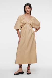 Платье женское Befree 2321571574 бежевое M