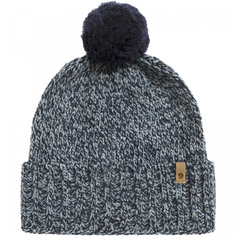 Шапка бини унисекс Fjallraven Цvik Pom Hat dark navy, р 54-60