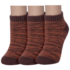 Комплект носков женских Hobby Line 3-017 коричневых 36-40