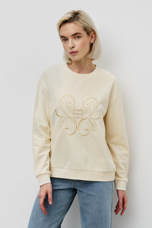 Свитшот женский Baon B1123002 бежевый 2XL