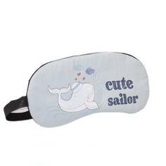 Маска для сна Cute sailor голубая No Brand