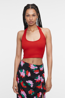 Топ женский Befree 2321724462 красный XS