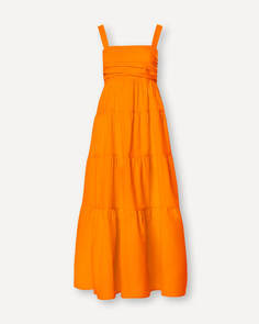 Платье женское Incity 1.1.1.23.01.44.06801 оранжевое XS