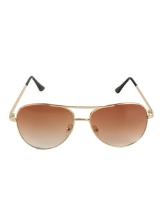 Солнцезащитные очки унисекс Pretty Mania DT017 коричневые