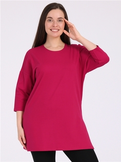 Туника женская Апрель 1ЖДТД4201804 красная 108/164
