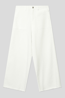 Брюки женские Silvian Heach GPP23514PA белые 44