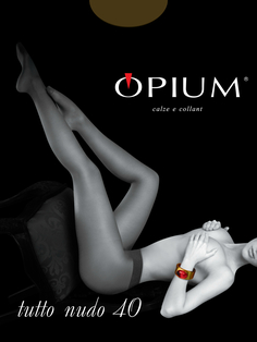 Колготки женские Opium бежевые 5