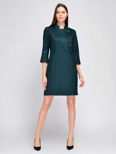 Платье женское Viserdi 9018 зеленое 44 RU