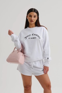 Свитшот женский Juicy Couture JCRJU123001/117 белый 48 RU