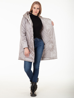Пальто женское WINTERRA 66871 бежевое 50 RU