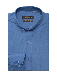 Рубашка мужская Imperator Vichy 9-P синяя 39/178-186