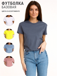 Футболка женская Апрель 1ЖДФК2656001 серая 92/164