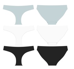 Комплект трусов женских Infinity Lingerie 31204121912 разноцветных S