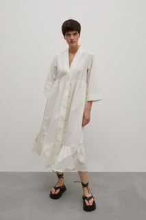 Платье женское Finn Flare FSD11084 белое L