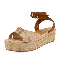 Эспадрильи женские INSTREET 145-31WK-72 бежевые 39 RU