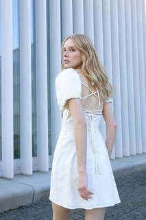 Платье женское Incity 1.1.1.23.01.44.06756 белое S