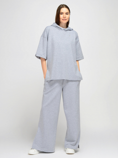 Худи женское Viserdi 3173 серое 48 RU